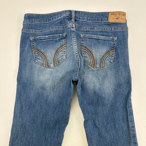Hollister Skinny Women's size 5 Medium Wash Blue Denim Jeans - Picture 5 of 5